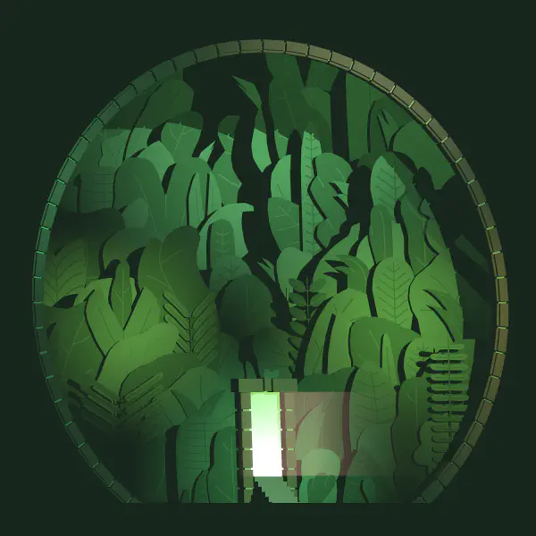 Another image in the 'brick portal' series