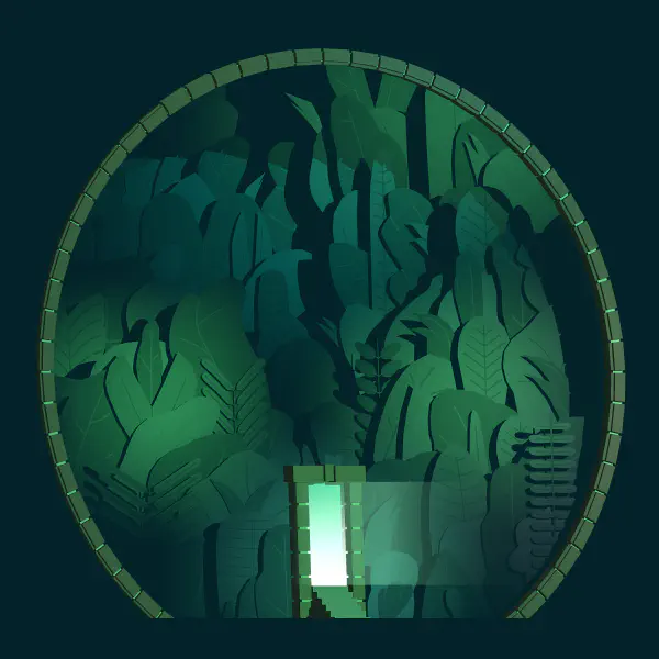 Another image in the 'brick portal' series