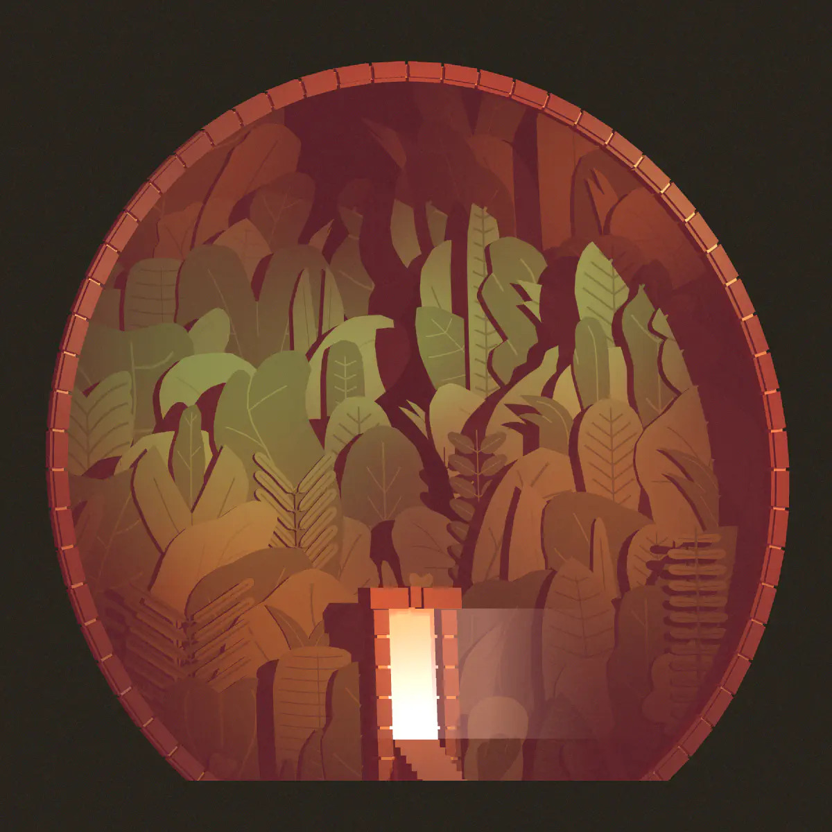 Another image in the 'brick portal' series