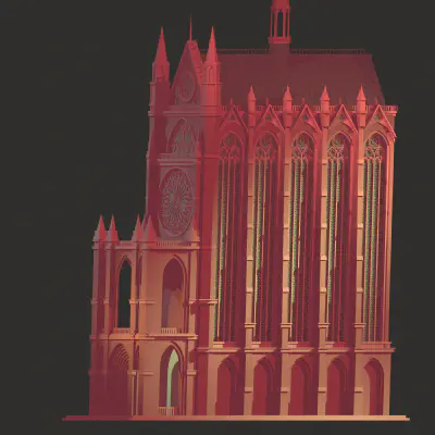 An alternate rendering of 'Sainte-Chapelle'