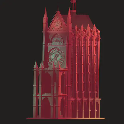 An alternate rendering of 'Sainte-Chapelle'
